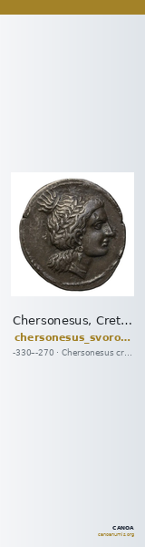 Chersonesus, Crete Svoronos 1890 (1972) 8-16 — CANOA