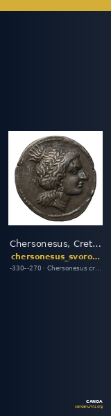 Chersonesus, Crete Svoronos 1890 (1972) 8-16 — CANOA