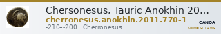 Chersonesus, Tauric Anokhin 2011 770-1 — CANOA