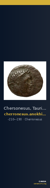 Chersonesus, Tauric Anokhin 2011 772-3; 777-80 — CANOA
