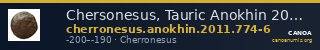 Chersonesus, Tauric Anokhin 2011 774-6 — CANOA