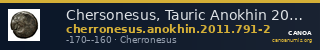Chersonesus, Tauric Anokhin 2011 791-2 — CANOA