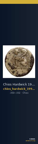 Chios Hardwick 1991 Bronze 350-325 — CANOA