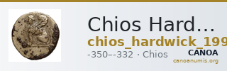 Chios Hardwick 1991 Bronze 350-325 — CANOA