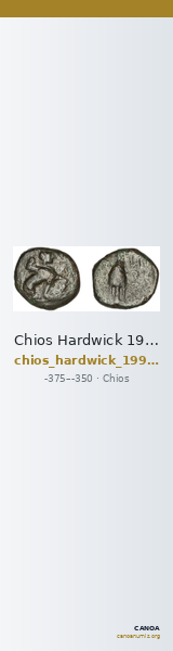 Chios Hardwick 1991 Bronze 375-350 — CANOA