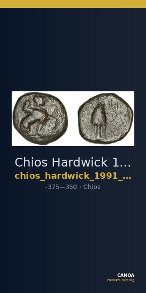 Chios Hardwick 1991 Bronze 375-350 — CANOA