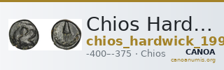 Chios Hardwick 1991 Bronze 400-375 — CANOA