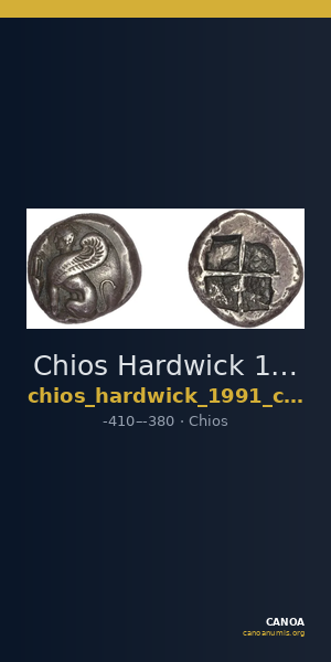 Chios Hardwick 1991 Chian 410-380 ar — CANOA