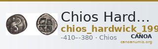 Chios Hardwick 1991 Chian 410-380 ar — CANOA