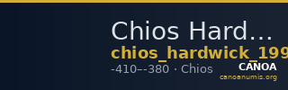 Chios Hardwick 1991 Chian 410-380 el — CANOA