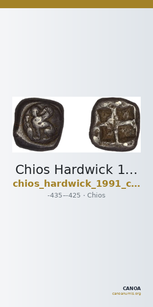 Chios Hardwick 1991 Chian 435-425 — CANOA