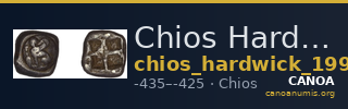 Chios Hardwick 1991 Chian 435-425 — CANOA