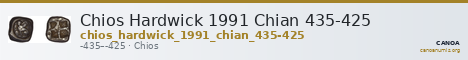 Chios Hardwick 1991 Chian 435-425 — CANOA