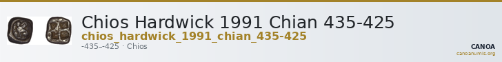Chios Hardwick 1991 Chian 435-425 — CANOA