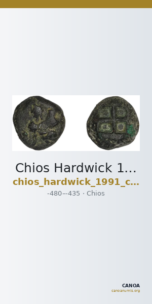 Chios Hardwick 1991 Chian 480-435 — CANOA