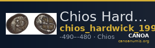 Chios Hardwick 1991 Chian 490-480 — CANOA