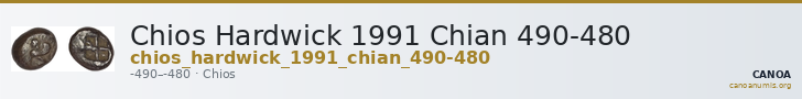 Chios Hardwick 1991 Chian 490-480 — CANOA