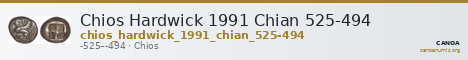 Chios Hardwick 1991 Chian 525-494 — CANOA