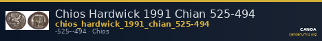 Chios Hardwick 1991 Chian 525-494 — CANOA