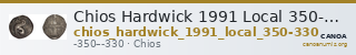 Chios Hardwick 1991 Local 350-330 — CANOA