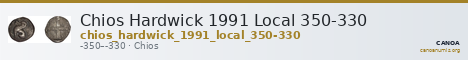 Chios Hardwick 1991 Local 350-330 — CANOA