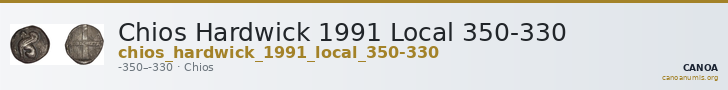 Chios Hardwick 1991 Local 350-330 — CANOA