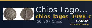 Chios Lagos 1998 Cistophoric drachms — CANOA