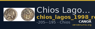 Chios Lagos 1998 Reduced Attic standard A — CANOA