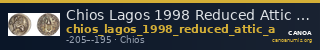 Chios Lagos 1998 Reduced Attic standard A — CANOA