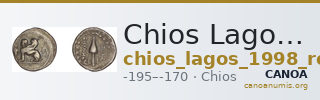 Chios Lagos 1998 Reduced Attic standard B — CANOA