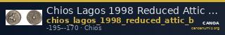 Chios Lagos 1998 Reduced Attic standard B — CANOA