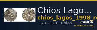Chios Lagos 1998 Reduced Attic standard C — CANOA