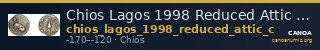Chios Lagos 1998 Reduced Attic standard C — CANOA