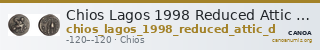 Chios Lagos 1998 Reduced Attic standard D — CANOA