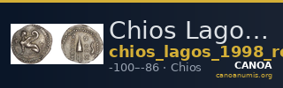 Chios Lagos 1998 Reduced Attic standard F — CANOA