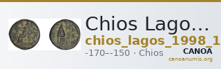Chios Lagos 1998 Series 19.A-B — CANOA