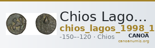 Chios Lagos 1998 Series 19.C — CANOA