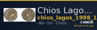 Chios Lagos 1998 Series 19.F — CANOA