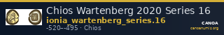 Chios Wartenberg 2020 Series 16 — CANOA