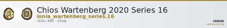 Chios Wartenberg 2020 Series 16 — CANOA