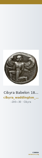 Cibyra Babelon 1898 (Inv. Waddington) 5810 — CANOA