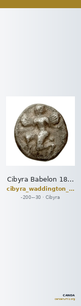 Cibyra Babelon 1898 (Inv. Waddington) 5815 — CANOA