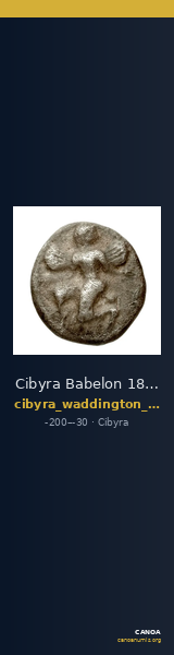 Cibyra Babelon 1898 (Inv. Waddington) 5815 — CANOA