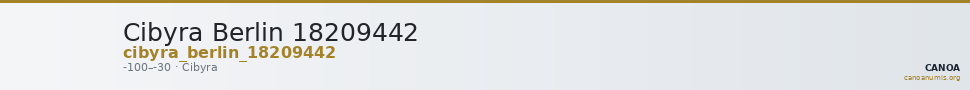 Cibyra Berlin 18209442 — CANOA