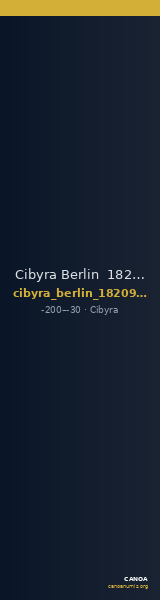 Cibyra Berlin  18209459 — CANOA