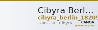 Cibyra Berlin 18209488 — CANOA