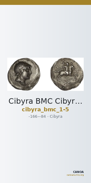 Cibyra BMC Cibyra 1-5 — CANOA