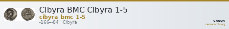 Cibyra BMC Cibyra 1-5 — CANOA