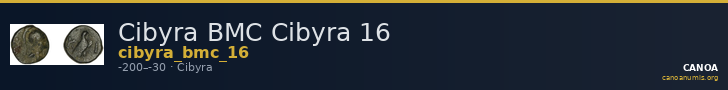 Cibyra BMC Cibyra 16 — CANOA