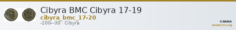 Cibyra BMC Cibyra 17-19 — CANOA